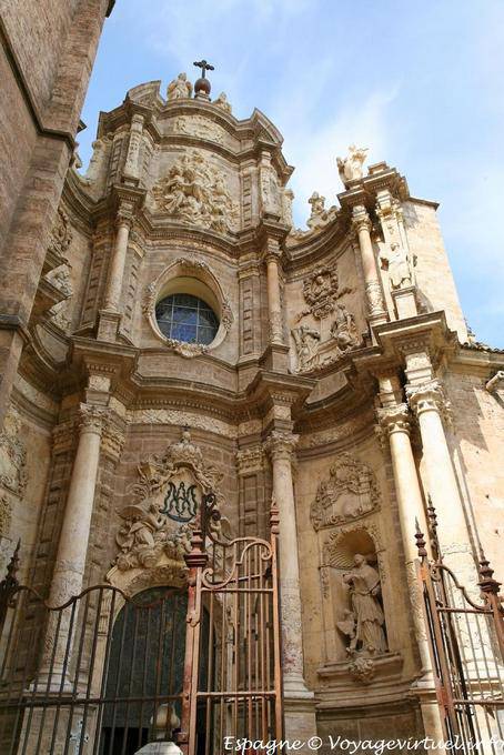 Valencia Cattedrale di Sainte-Marie, Puerta de Los Hierros - Spagna