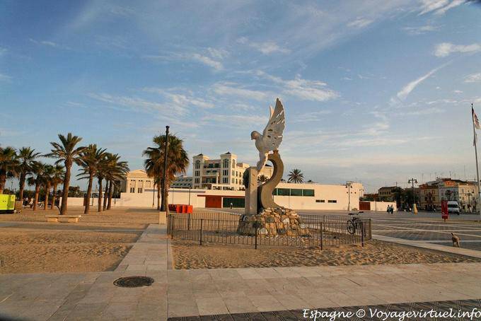 Valencia, a ridosso della spiaggia - Spagna