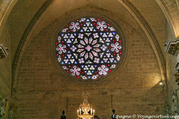 Valencia, la cattedrale rosetta - Spagna