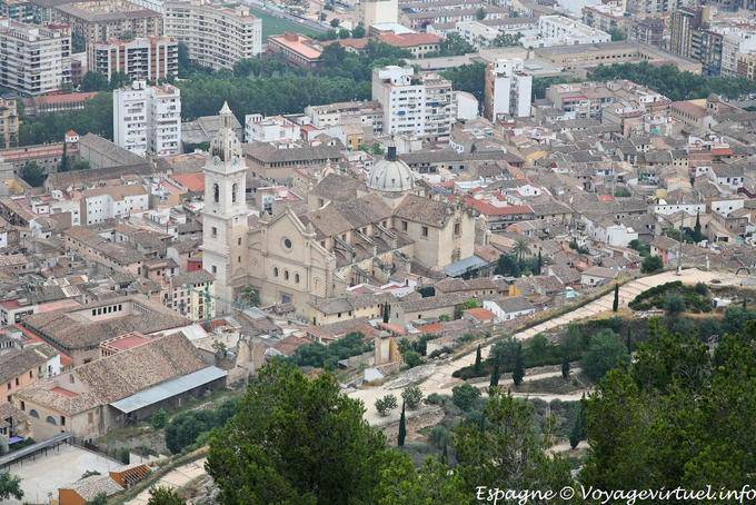 Panorama di Xativa - Spagna