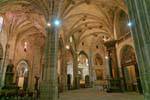 Cuenca, NS Cattedrale de Gracia, dietro l'altare, Spagna.