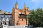 Cuenca, Chiesa arancione, Spagna.
