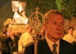 Cuenca, particolare attenzione durante la processione, Spagna.