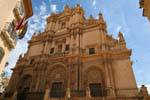 Lorca, facciata della Collegiata, Spagna.