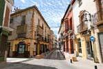 Lorca, strade che attraversano, Spagna.