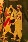 Lorca, Museo San Domingo Admata, dettaglio del ricamo di un cappotto, Spagna.