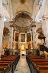 Lorca, navata della Collegiata di San Patricio, Spagna.