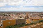 Lorca, Vista dal Castillo, Spagna.