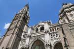 Cattedrale di Toledo, un'altra panoramica, Spagna.