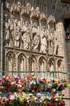 Cattedrale di Toledo, close-up entry, Spagna.