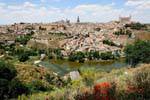 Panorama della città di Toledo, Spagna.