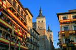 Toledo, Plaza de Zocodover, Spagna.