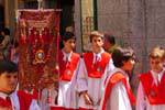 Colegio de los Infantes, processione a Toledo, Spagna.