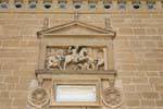 Úbeda, particolare della facciata del Hospital de Santiago, Spagna.