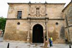 Úbeda, chiesa frontone San Pedro, Spagna.