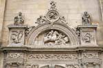 Úbeda, sopra la porta laterale, Funeraria del Salvador del Mundo, Spagna.