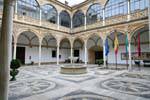 Úbeda, Patio de la Casa de Los Torres, Spagna.