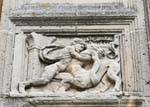 Úbeda, rappresentazione di Eracle strangola il leone, Spagna.