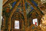 Valencia, la cattedrale, dipingere il soffitto del presbiterio, Spagna.