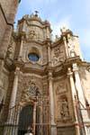 Valencia Cattedrale di Sainte-Marie, Puerta de Los Hierros, Spagna.