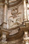 Cattedrale di Valencia, particolare della Puerta de Los Hierros, Spagna.