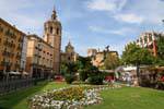 Valencia Plaza de la Reina, Spagna.