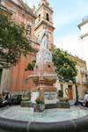 Valencia Plaza San Vicente Ferrer, Spagna.