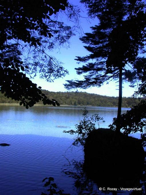 Ombra e Little Blue Lake Maclu (Giura) - Franca Contea, Francia