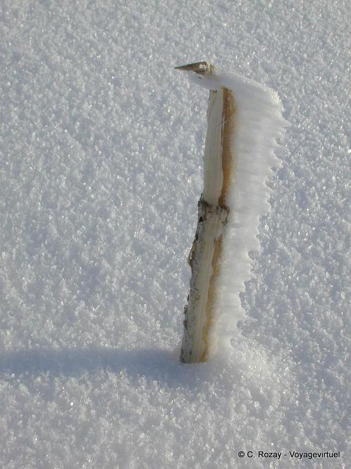 Neve, ghiaccio e vento in Haut-Doubs - Franca Contea, Francia