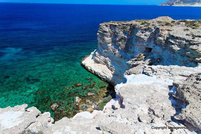 Kimolos, mare e scogliere - Grecia