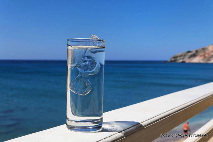 Milos, Paleohori, composizione su ghiaccio - Grecia