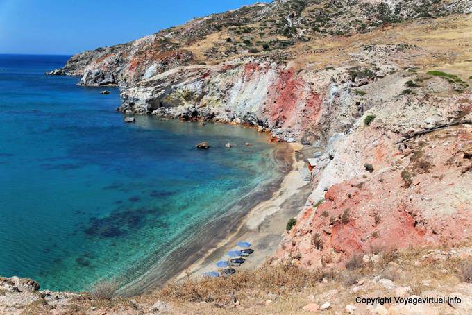 Milos, Paleohori Pebble Beach - Grecia