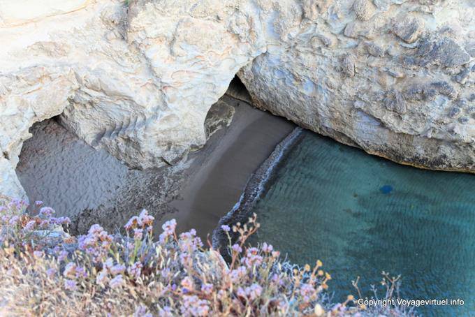 Milos, Papafragas Filakopi Phylakopi, mini beach - Grecia