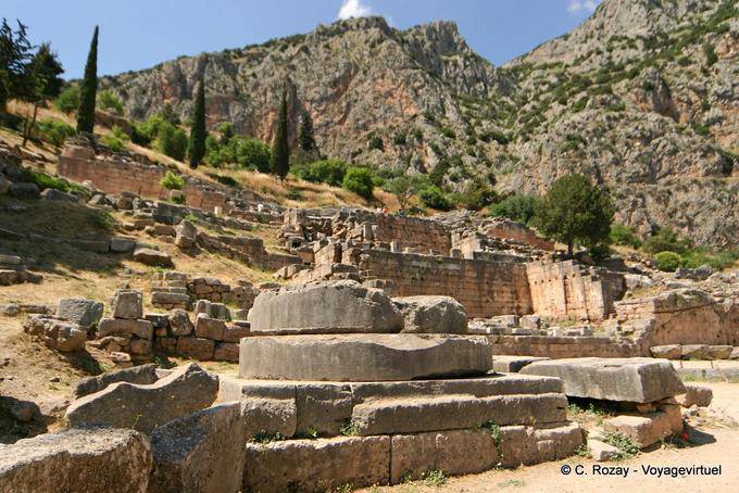 Pendii del Monte Parnaso, Delfi - Grecia