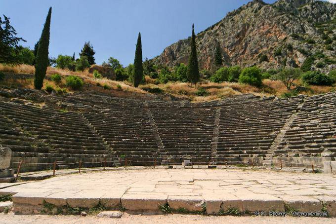 Teatro di Delphi - Grecia