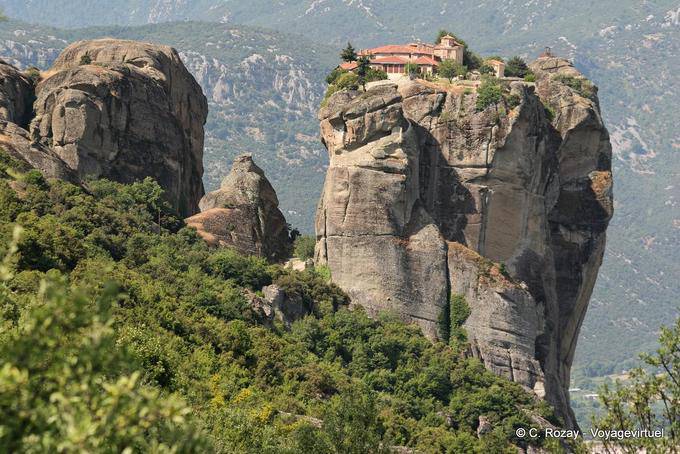 Panorama Hagia Triada Monastery, Meteora - Grecia