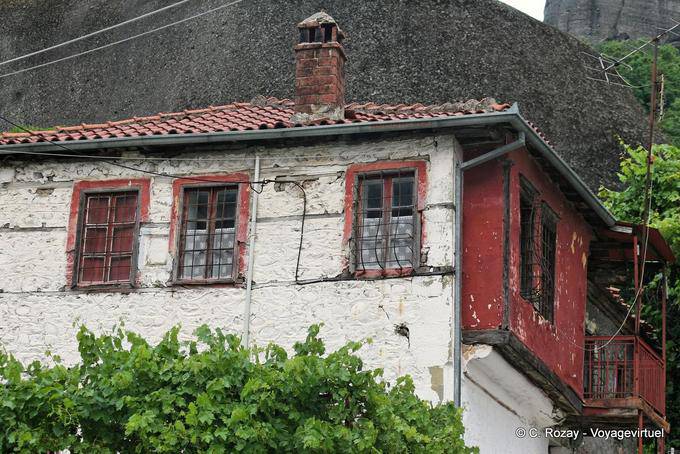 Casa rosso e bianco Kastraki - Grecia