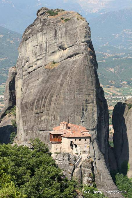 Monastero di Santa Barbara Roussanou, Meteora - Grecia