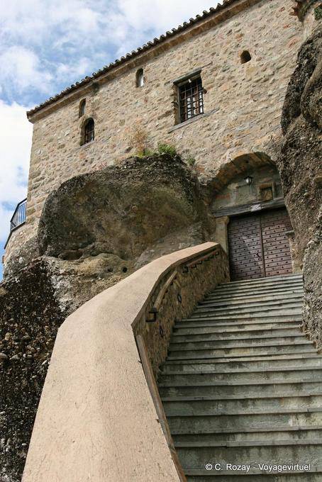 Scale di voci, monastero di Varlaam, Meteora - Grecia