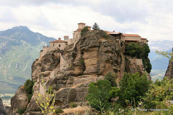 Data Convento del 1536, il monastero di Varlaam, Meteora - Grecia