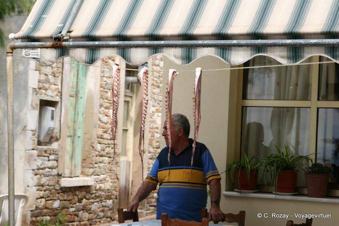 Octopus forno, Milina, Pelion - Grecia