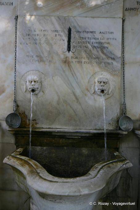 Fontaine doppio Pinakates, Pelion - Grecia
