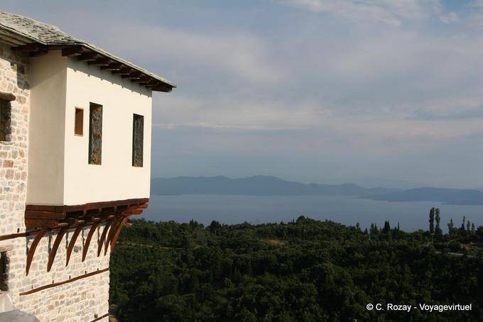 Guarda su Pelion dal Pinakates, - Grecia