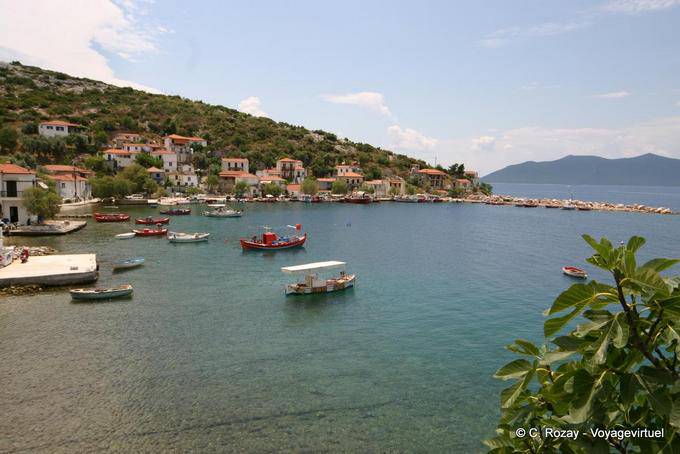 Vista generale della baia, Agia Kiriaki - Grecia
