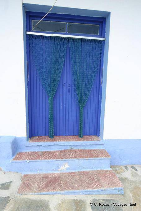 Porta blu, Agia Kiriaki - Grecia