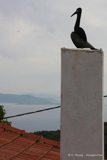Banderuola sul fuoco, Vyzitsa, Pelion - Grecia