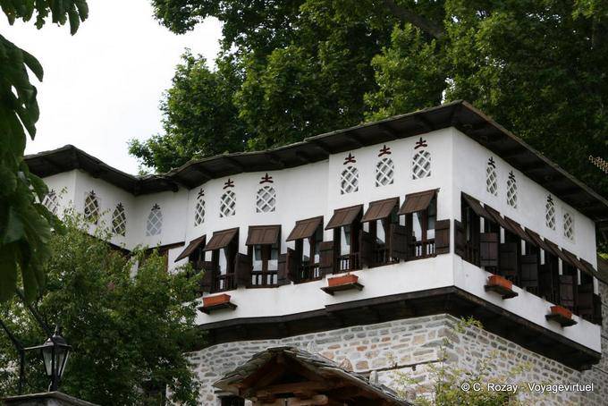 Architettura di un habitat locale Vyzitsa, Pelion - Grecia