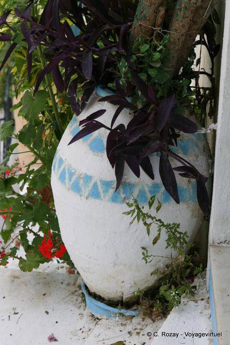 Painted anfora Poros - Grecia