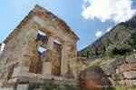 Tesoro degli Ateniesi, Delphi, Grecia.