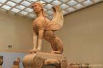 Naxian sfinge alata, Delphi Museum, Grecia.